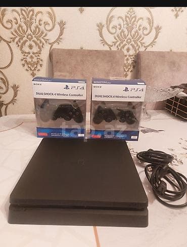 redim 7: PS4 slim 1TB ideal vəziyyətdədir üstündə iki ədəd yeni konsul fan səsi — 1