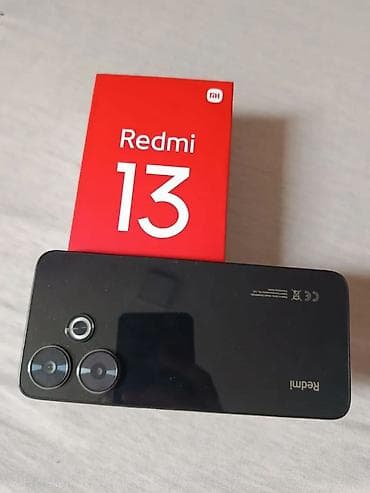 Redmi 13, 256 GB, rəng - Qara, İki sim kartlı