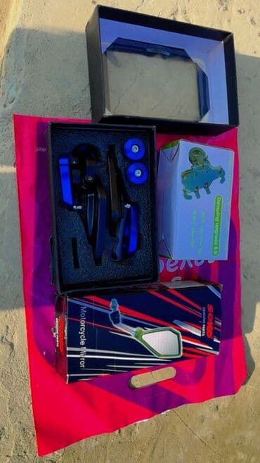 Yağlar və avtokimyəvi maddələr: Motosiklet üçün aksesuar dəsti - Arxa görüntü güzgüləri: SOKO — 3