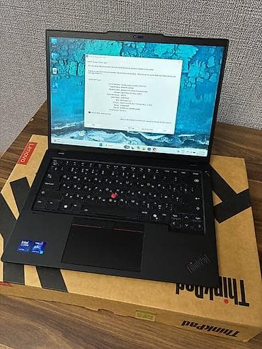 Lenovo: Yeni Lenovo ThinkPad, 14 ", Intel Core i9, 1 TB, Ünvandan götürmə, Pulsuz çatdırılma, Ödənişli çatdırılma — 1