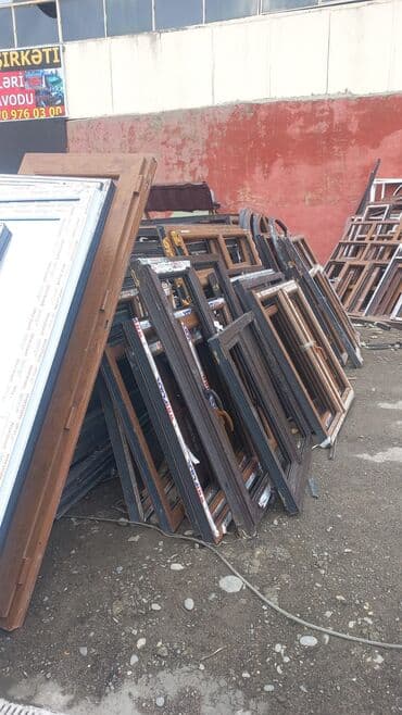 şüşə qiyməti: İşlənmiş İkiqat şüşə paketi Plastik pəncərə, Еni: 140 sm, Uzunluğu: 150 sm, Ödənişli quraşdırma — 6