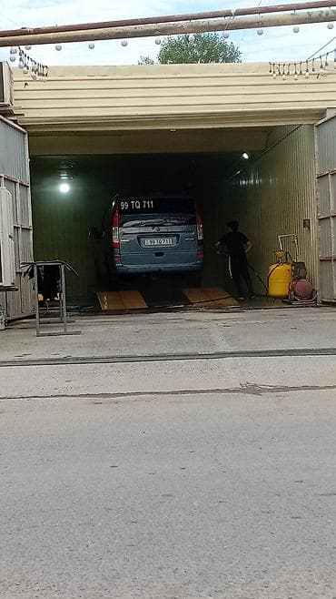 Avtoyuma xidməti - Qapalı, işıqlı bokslarda avtomobil yuyulması - — 1