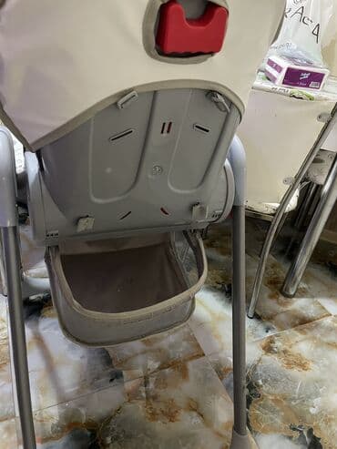 son zeng sarucka sekilleri: Uşaq üçün yemək kürsüsü – VAVA - Rəng: boz/ağ, şirin ayıcık təsvirli — 5