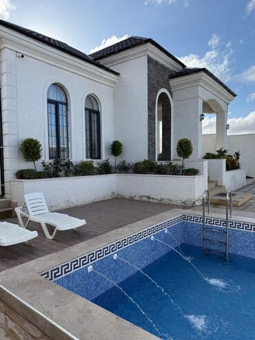 дом с бассейном: 160 м², 4 комнаты, Комби, Газ, Электричество — 5