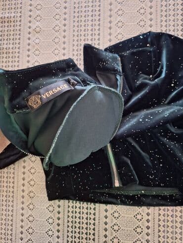klassik geyim: Versace vilur dəst,super materialı var azca strecdir S-M razmerlərə — 5