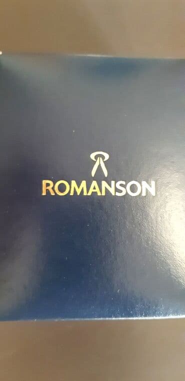 электронные часы: İşlənmiş, Qol saatı, Romanson, rəng - Qızılı — 4