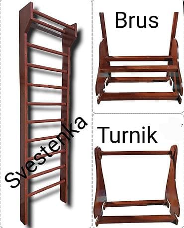 brus: İdman pilləkəni Təmiz şam ağacından Ölçüsü: 270smx80sm Həm — 1