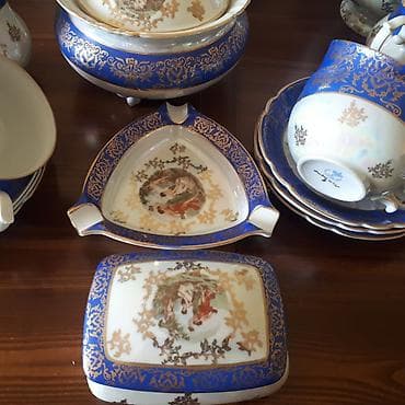 phardi çanta: Madonna çay servizi, 1 çaşkasi yoxdur, Oscar firması — 3