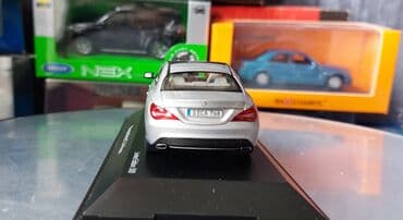 metbex tavan modelleri: Коллекционная модель Mercedes-Benz CLA-Class C117 silver 2013 Limited — 9