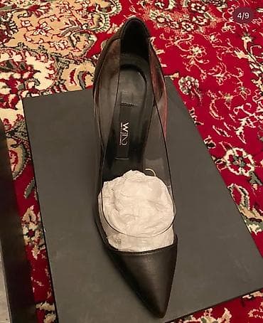 deri kurtka: Qadın üçün klassik stilettolar - Brend: WAND Paris (etiketdə — 6