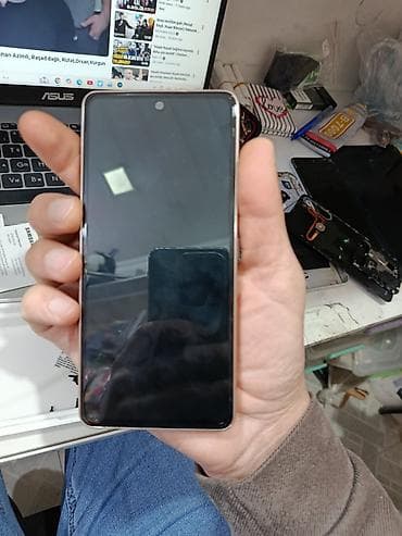 asus tuf gaming: Samsung Galaxy A53 5G, rəng - Mavi, Barmaq izi — 3