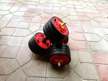 çəki daş: Dəmir Qantellər, Çəki: 40 kq, Yeni — 2