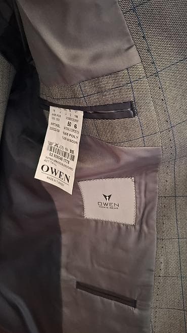 Костюмы: ❗️Təcili satılır❗️ Owen Men’s Wear kişi kostyum dəsti Super vəziyyətdə — 2