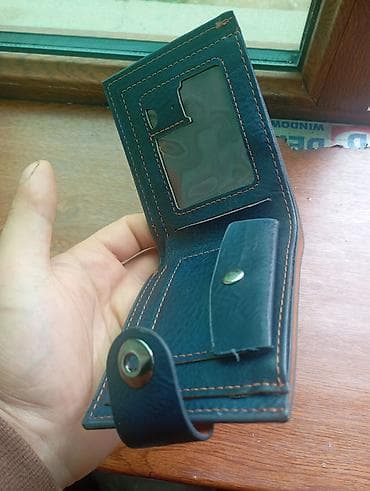 kişi aksessuarları: Pulqabı, Eko dəri, Yeni — 9