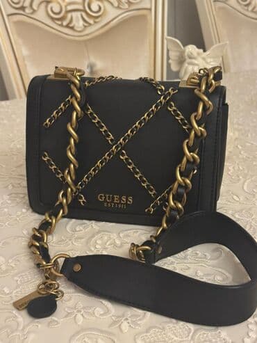 dublonka modelleri: Orginal Guess model çanta az islenib — 1