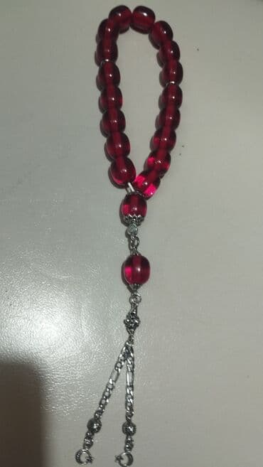 Qadın ayaqqabıları: Qırmızı Kəhrəba sixma satılır 25 manata - Material: parlaq, şəffaf — 2