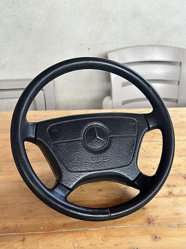 e39 rul: Mercedes-Benz sükanı – orijinal SRS airbagli model - Rəng: qara - — 1