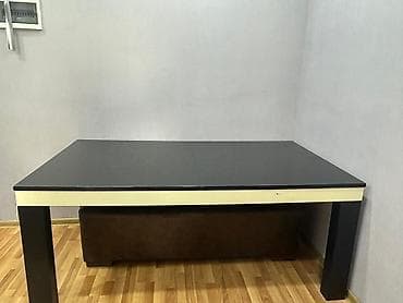 laminant: Stul yoxdu tekce stoldu.Olcusu bagli eni 1 metr uzunlugu 2 — 1