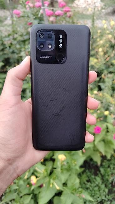Redmi 10C, 128 GB, rəng - Qara, Barmaq izi — 3