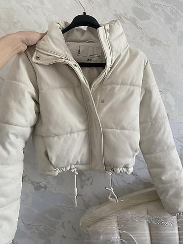 FB Sister qadın qısa puffer kutka. Xs s bedende geyine biler. Kecen il