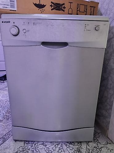 Техника для кухни: Посудомойка Arcelik, Полногабаритная (60 см), Отдельностоящая, Б/у — 1