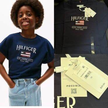 uşaq maskaları: Futbolka, Oğlan üçün, 9 - 10 yaş, Tommy Hilfiger — 1