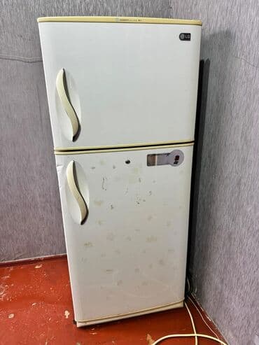 İşlənmiş 2 qapılı LG Soyuducu Satılır, rəng - Ağ