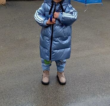 куртка на мальчика: 2 dəfə geyinilib təzə kimidi 45 m alınıb uzun modeldi 5,6 yaş son — 2