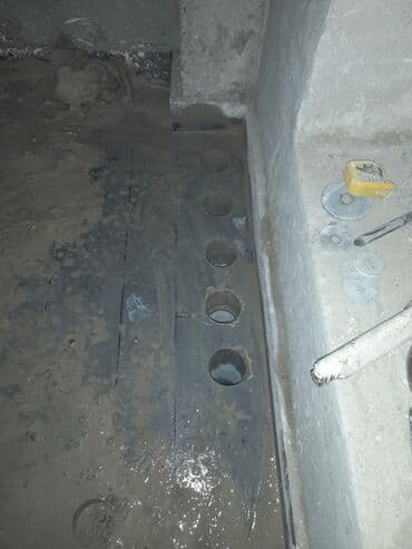 işlənmiş plastik qapi pencere: Beton deşme ve kesme işleri — 10