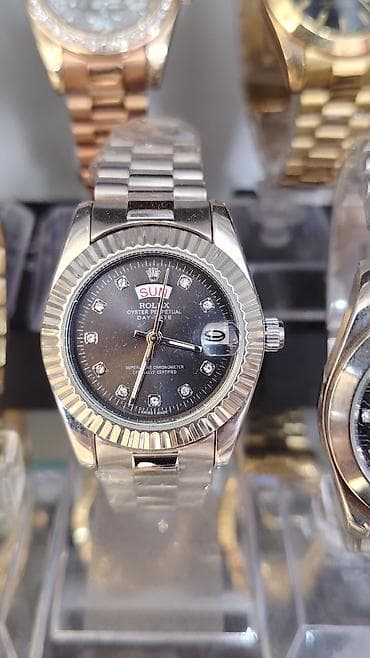 Наручные часы: Məhsul: Klassik üslubda kişi/qadın qol saatları (Rolex tərzində — 2