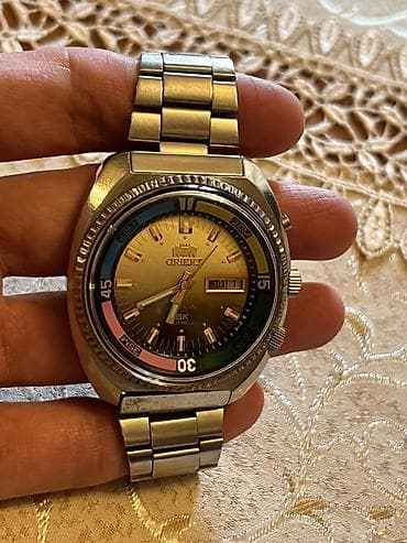 Qol saatı, Orient, rəng - Gümüşü