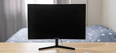 Başlıq: Samsung Curved Monitor 24" (C24F396) - Əla vəziyyətdə ​Təsvir — 1