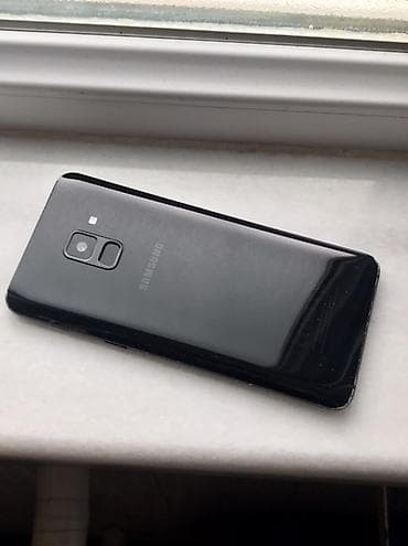 canon eos 200d: Samsung Galaxy A8 2018, 64 GB, rəng - Qara — 2
