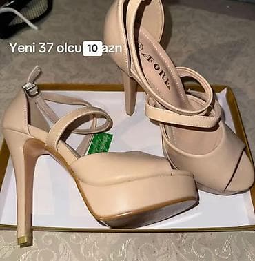 Ölçü: 39, rəng - Ağ, Yeni — 2