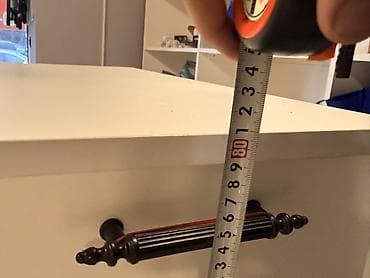 demir stollar: Recepsiyon/qarşılama masası (Laminat/aqloy) - Rəng: ön panel qırmızı — 8