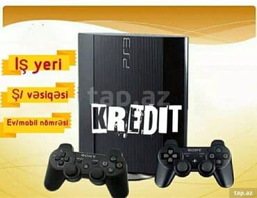 цена плейстейшен 3: Playstation3 Nagd ve kredit Cemi 10 deq erzinde onlayn senedlesme — 1