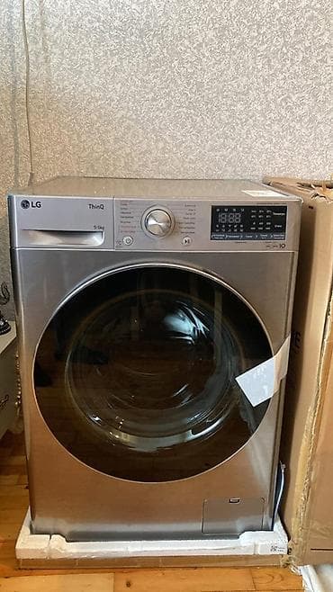 LG ThinQ ön yükləməli paltaryuyan-qurutma maşını - Tutum: yuma 9 kq