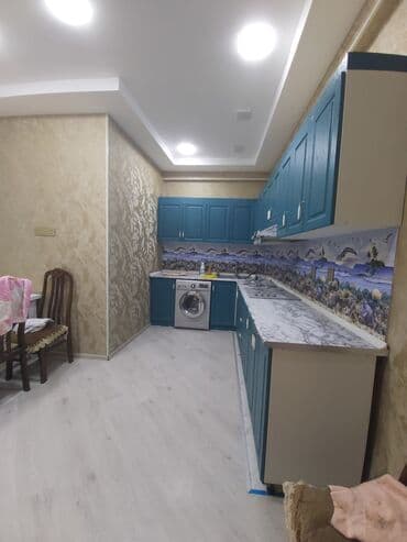 3 комнатная квартира: Masazır Yol Qırağında, Tam Eşyalı 70kv - 3 otaq Menzil AİLEYE kiraye — 5