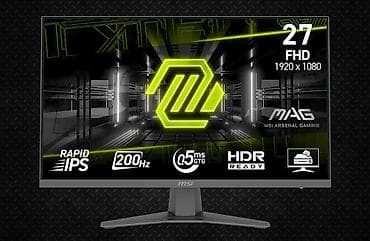 MSI MAG 274F 200Hz yeniləmə sürəti və 27 düymlük geniş ekranı ilə həm