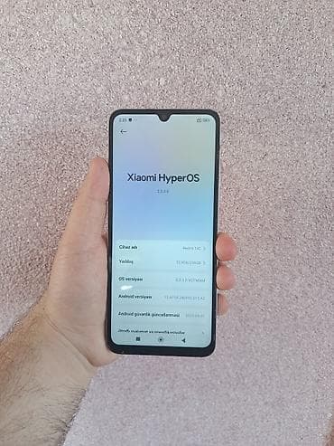 airpods 4 silicone tips: Redmi 14C, 256 GB, rəng - Gümüşü — 2