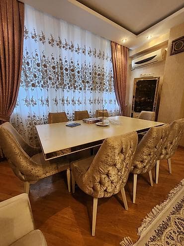 Qonaq otağı üçün, 8 stul