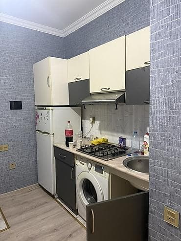 sirvan kiraye: 1 otaqlı mənzil – mətbəx, zal və sanitar qovşağı ilə - Zal: geniş — 2