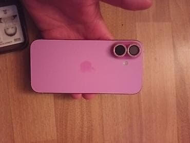 Компьютеры, ноутбуки и планшеты: IPhone 16, 128 ГБ, Розовый, Face ID — 1