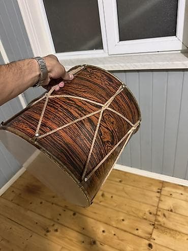 idman daşı: Qaval-daşlı nağara – klassik xalq çalğı aləti - Korpus: Taxta — 1