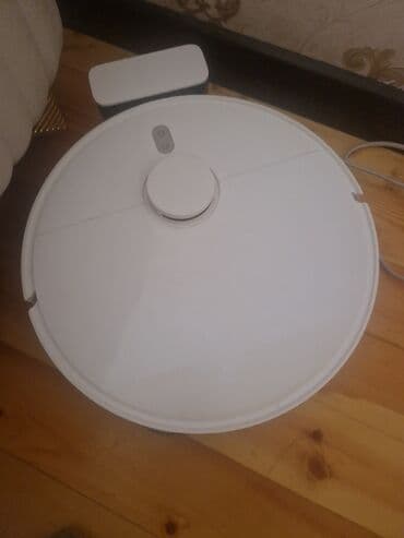 вытяжка кухонная 1000 кубов: Ağıllı robot tozsoran - Dairəvi dizayn, ağ korpus - Üst hissədə — 2