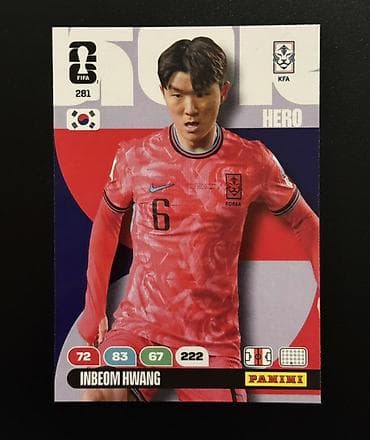 gitara barter: Inbeom Hwang 🇰🇷 Panini Adrenalyn XL FIFA World Cup 2026 kolleksiya — 1
