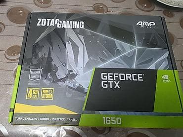 Modemlər və şəbəkə avadanlıqları: Videokart ZOTAC GeForce GTX 1650, 4 GB — 1