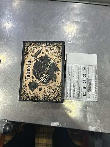 Döymə dəsti – tam komplekt - Qutulu “Tattoo Kit” – peşəkar və — 1