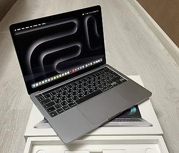 macbook m2 pro: Apple MacBook Pro 13" (Silver)– M2 çipi ilə 95% pil ideal vəziyyətdə — 2