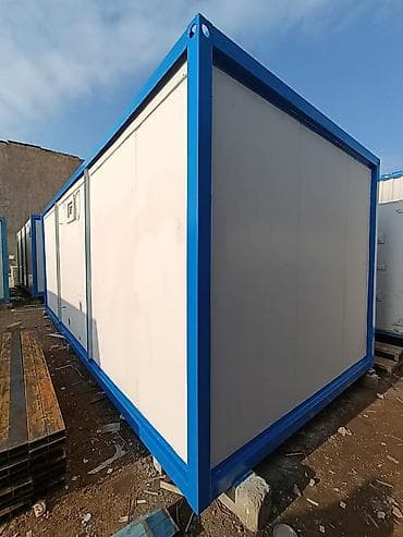 Konteynerlər: Metal karkaslı, sendviç panel divarlı konteyner modul. 3.00x7.00 iki — 3